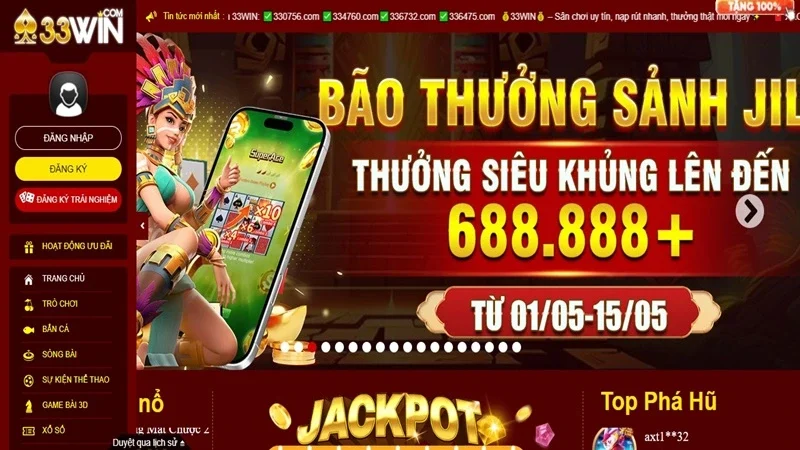33WIN nhà cái số 1 Việt Nam